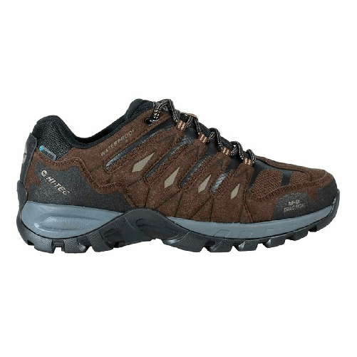 Hi-Tec Scarpe da Running per Adulti Hi-Tec Corzo Low Wp Marrone