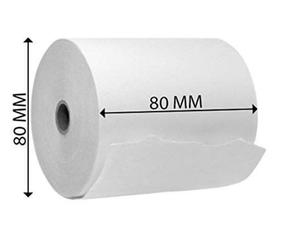 Nilox Rollo di Carta Termica 80x80 mm Nilox NX-RTNL04080 stampante POS