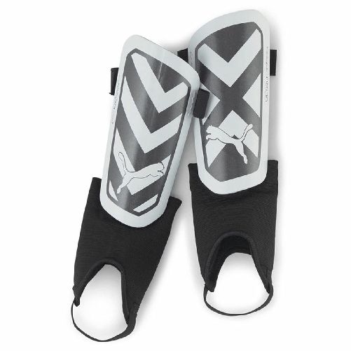 Puma Parastinchi da Calcio Puma Ultra Light Ankle Bianco Nero