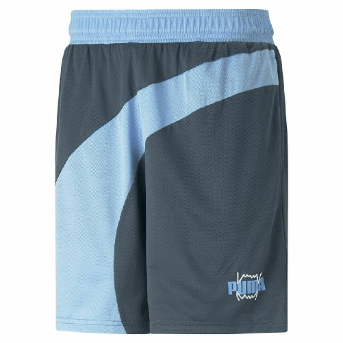 Puma Pantaloncini da Pallacanestro da Uomo Puma Flare Azzurro