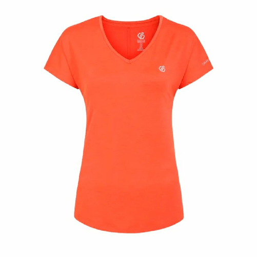 Dare 2b Maglia a Maniche Corte Donna Dare 2b Dare to Be Vigilant Arancio
