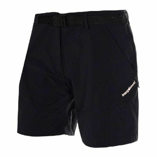 Trangoworld Pantaloncini Sportivi da Donna Trangoworld Yittu Nero