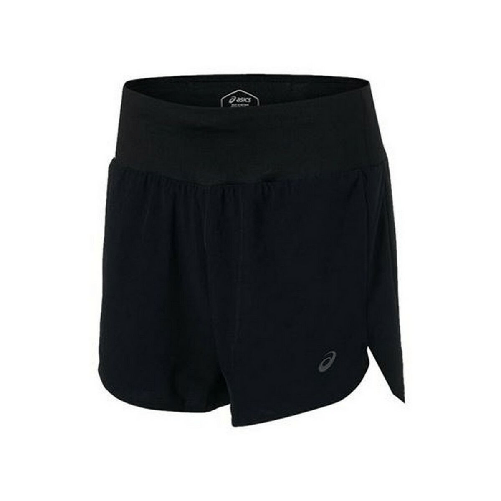 Asics Pantaloncini Sportivi da Donna Asics Road 5.5In Nero