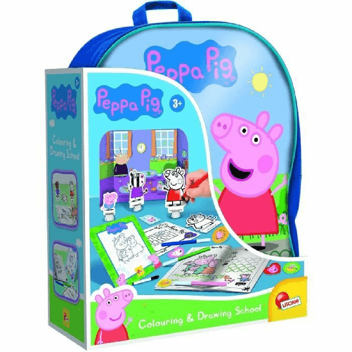 Lisciani Giochi Scatola Multiattività per Colorare Lisciani Giochi Peppa Pig Zaino