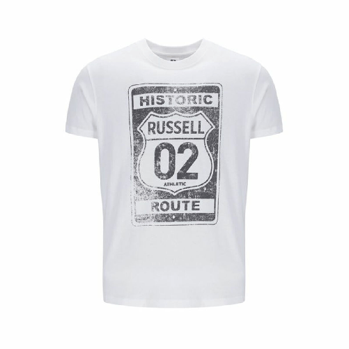 Russell Athletic Maglia a Maniche Corte Uomo Russell Athletic AMT A40471