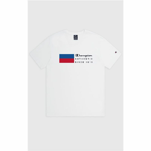 Champion Maglia a Maniche Corte Uomo Champion Crewneck