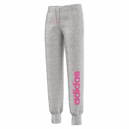 Adidas Pantalone Sportivo per Bambini Adidas Grigio chiaro