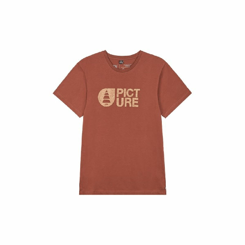 Picture Maglia Picture Basement Cork Marrone Rosso Scuro