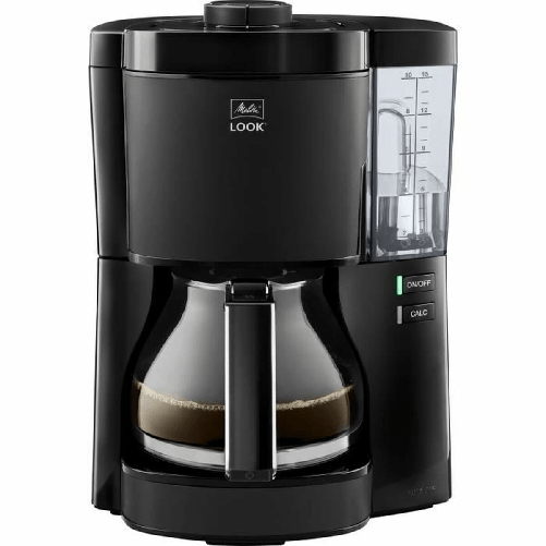Melitta Look Automatica/Manuale Macchina da caffè con filtro 1,25 L Melitta Caffettiera Americana Melitta LOOK V BASIC 1025-02 Nero 1,25 L