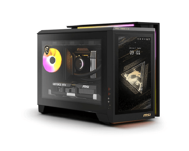 Msi meg vision x ai 2-006bit pc desktop touchscreen con tecnologia ai e cooling