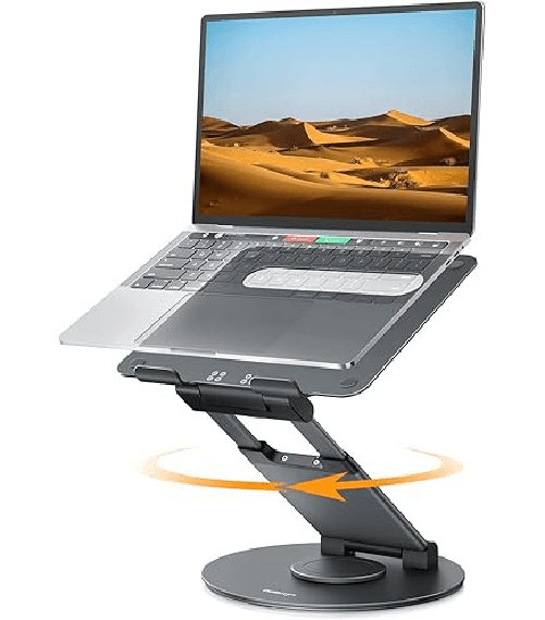 Nilox supporto ergonomico girevole per laptop 15.6" nxslr01 - accessorio computer