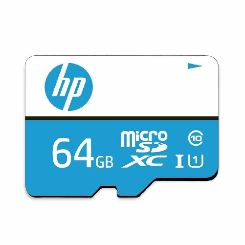HP Scheda Di Memoria Micro SD con Adattatore HP HP-MSDCWAU1-64GB 16 GB 64 GB Classe 10 100 Mb/s
