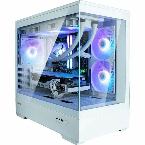 Zalman Case computer desktop ATX Zalman P30 Bianco