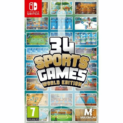 Just For Games Videogioco per Switch Just For Games 34 Sports Games World Edition