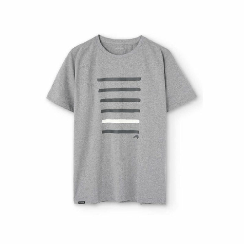 Astore Maglia a Maniche Corte Uomo Astore Maxi Grigio