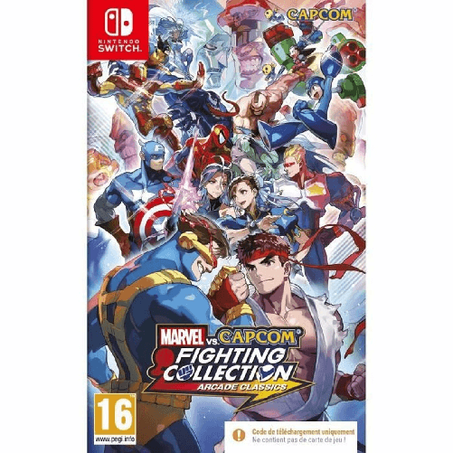 Capcom Marvel vs. Fighting Collection: Arcade Classics - Code in a Box Videogioco per Switch Capcom Fighting Collection Arcade Classics