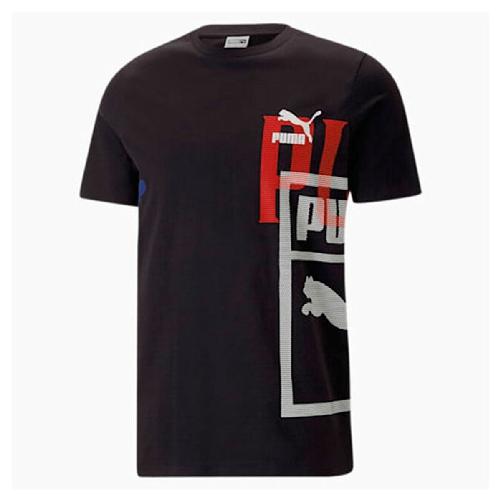 Puma Maglia a Maniche Corte Uomo Puma Classics Nero