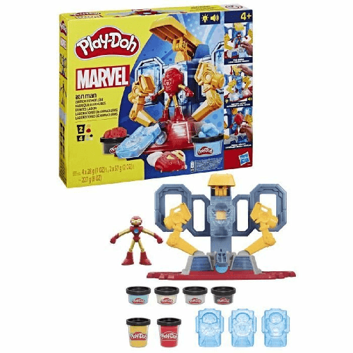 Play-Doh Set di Plastilina Play-Doh Iron Man Armor Factory Giallo