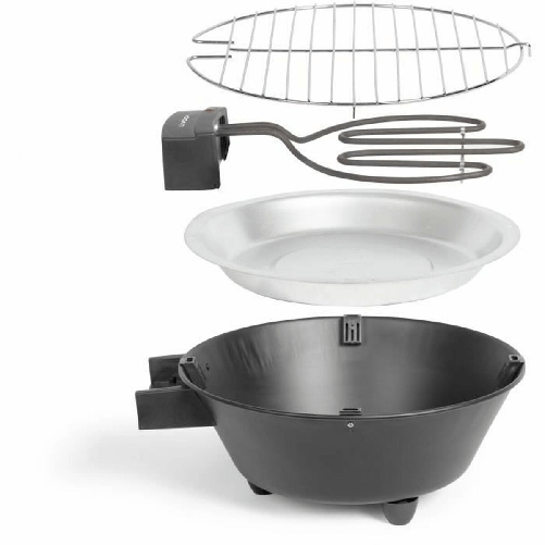 Livoo DOC267 barbecue per l'aperto e bistecchiera Da tavolo Elettrico Nero 1250 W Livoo Barbecue Elettrico Livoo DOC267 1250 W