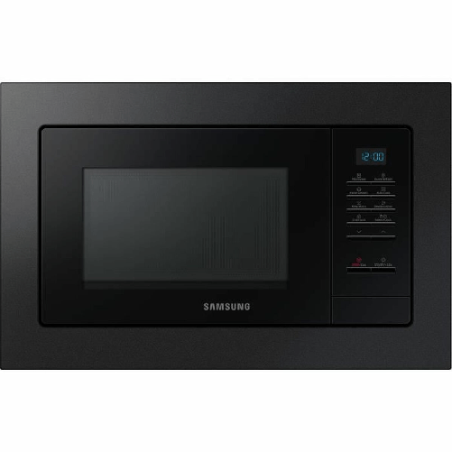Samsung MS20A7013AB/EF forno a microonde Nero Solo microonde Da incasso 20 L 850 W Samsung Microonde Samsung MS20A7013AB/EF Nero 20 L