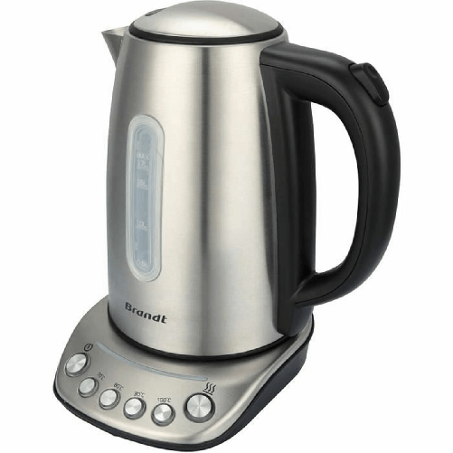 Brandt BO1202B bollitore elettrico 1,7 L 2200 W Nero, Acciaio inox Brandt Bollitore Brandt BO1202B Acciaio inossidabile 2200 W 1,7 L