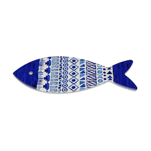 Versa Sottopentola Versa Sughero Ceramica Pesce 12 X 0,7 X 29 CM