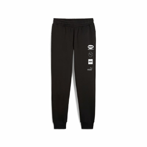 Pantalone di Tuta per Adulti Puma Power Graphic Nero Uomo