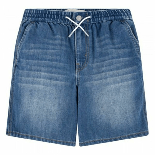Levi's Pantaloncino Relaxed Pull On Levi's Make Me Blu Acciaio Uomo