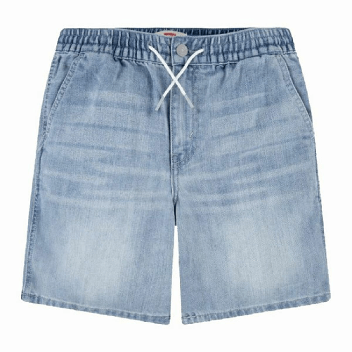Levi's Pantaloncino Relaxed Pull On Levi's Make Me Blu Acciaio Uomo