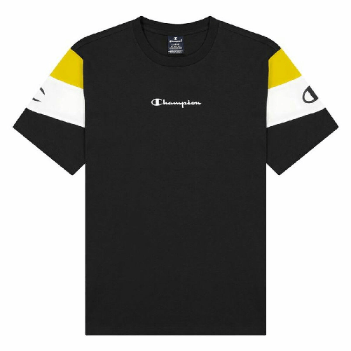 Champion Maglia a Maniche Corte Champion Crewneck Color Block M