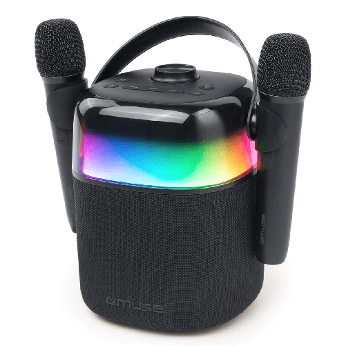 Muse Altoparlante Bluetooth con Microfono Karaoke Muse MUSE M-530 KA 30 W Nero