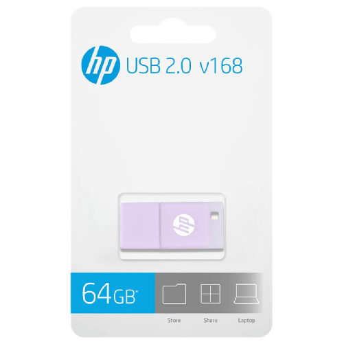 Hp AION HP V168 unità flash USB 64 GB USB tipo A 2.0 Rosa HP Memoria USB HP X168 Lilla 64 GB