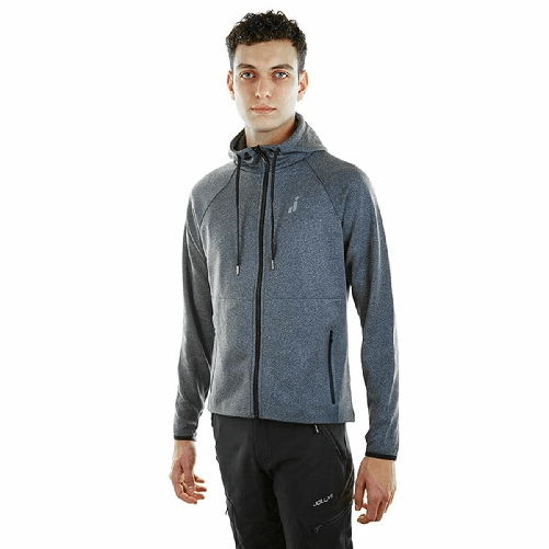 Joluvi Giacca Sportiva da Uomo Joluvi Kross Full Grigio scuro