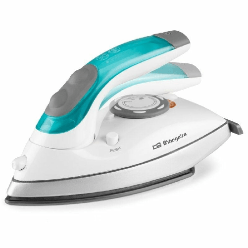 Orbegozo SV 1020 Ferro da stiro a secco e a vapore Piastra antiaderente 1100 W Blu, Bianco Orbegozo Ferro da Stiro a Vapore Orbegozo SV 1020 1100 W