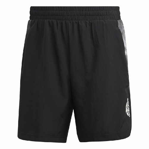 Adidas Pantaloni Corti Sportivi da Uomo Adidas Hiit Movement Nero 7"