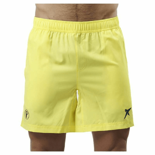 Drop Shot Pantaloni Corti Sportivi da Uomo Drop Shot Bentor Giallo
