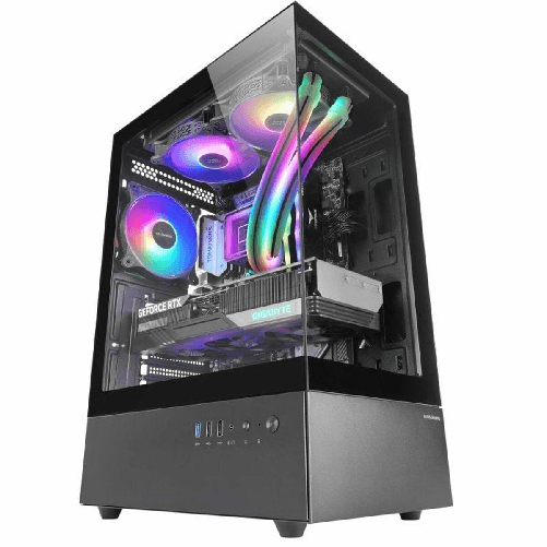 Mars Gaming Case computer desktop ATX Mars Gaming MCXO Nero