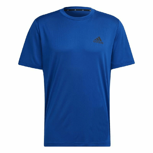 Adidas Maglia a Maniche Corte Uomo Aeroready Designed To Move Adidas Azzurro