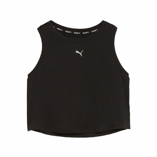 Puma Top Sportivo Donna Puma Cloudspun Sleeveless Tank Nero