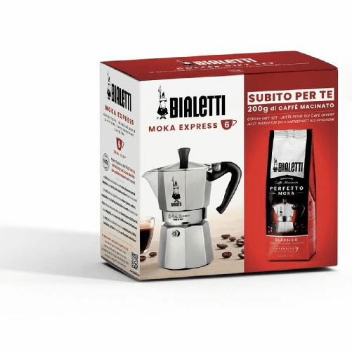 Bialetti Caffettiera Italiana Bialetti Moka Classico Grigio