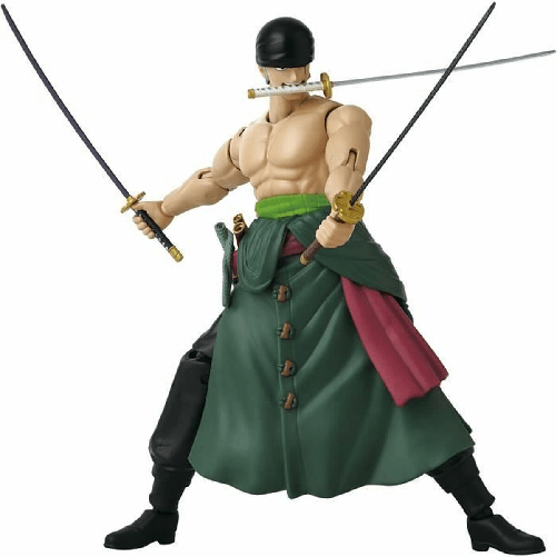 One Piece Statuetta Articolata One Piece Anime Heroes: Zoro Style 3 Swords 17 cm