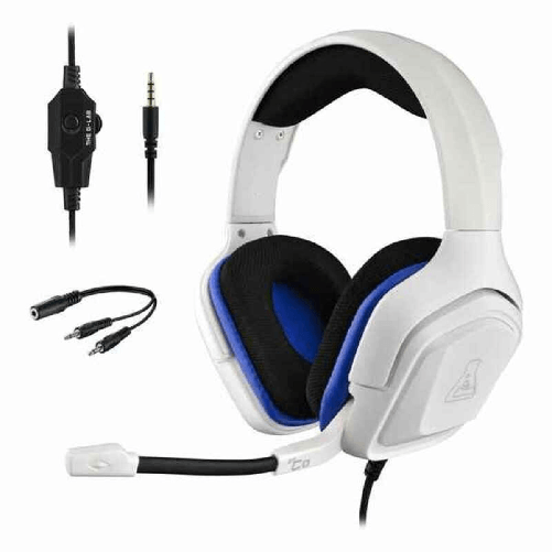 The G-Lab Auricolari con Microfono The G-Lab KORP-COBALT-W Bianco Senza Fili
