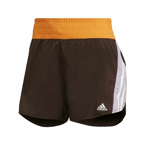 Pantaloncini Sportivi da Donna Adidas Hyperglam Marrone