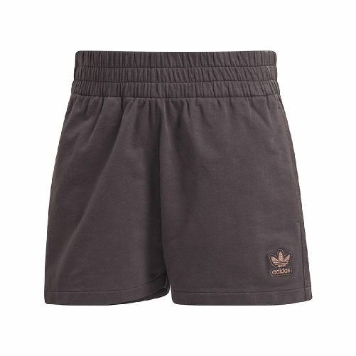 Adidas Pantaloncini Sportivi da Donna Adidas Originals 3 stripes Marrone