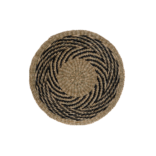 Sottopentola DKD Home Decor Nero Naturale 38 x 38 x 1 cm