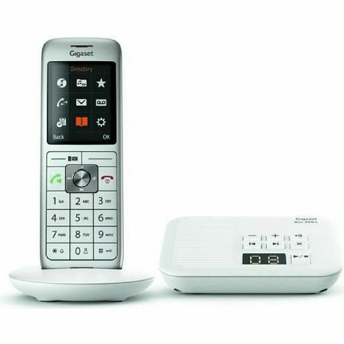 Gigaset CL660A Telefono analogico Identificatore di chiamata Grigio Gigaset Telefono Senza Fili Gigaset S30852-H2824-N102 Bianco Grigio