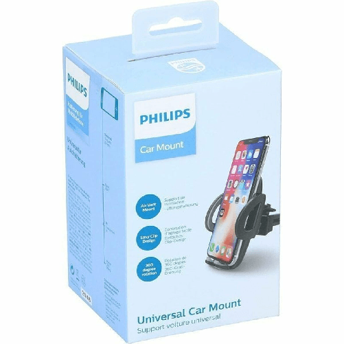 Philips Supporto per cellulari Philips DLK3531 Nero Silicone