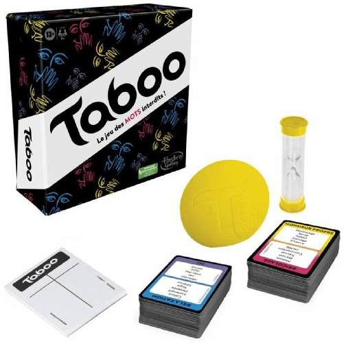 Hasbro Gaming F5254 Gioco da tavolo Festa Hasbro Gioco di domande e risposte Hasbro Taboo