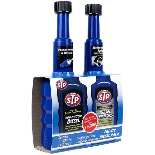 STP Kit Pre-ITV per motori diesel STP E300575763 Diesel Macchina 200 ml x 2 2 Pezzi