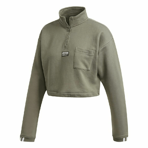 Adidas Felpa con Cappuccio Donna Adidas Originals Cropped